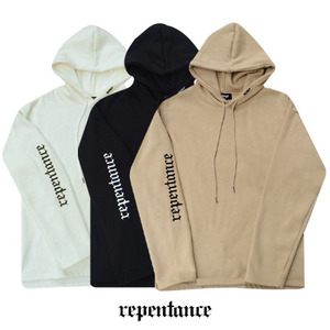 [900g] repentance needlework hoodie (자수 리스펙트 리펜턴스 니들워크 후드티) 3 Color