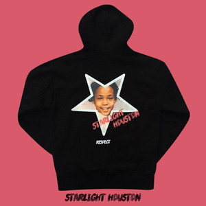[1100g] Starlight Houston (스타라이트 휴스턴 리스펙트 후드티) Black